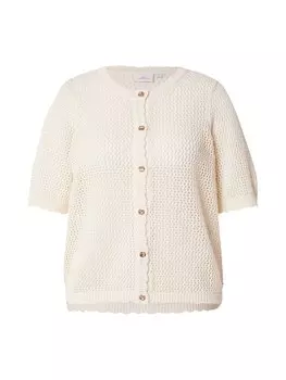 Вязаный кардиган ONLY Carmakoma CARPAULA, бежевый