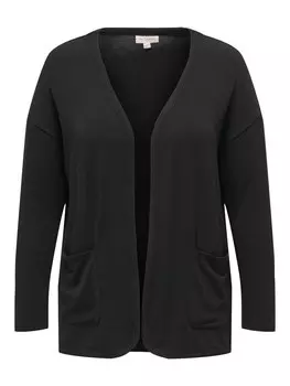 Вязаный кардиган Only Carmakoma, черный