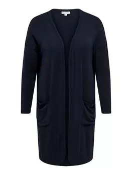 Вязаный кардиган Only Carmakoma, синий