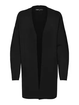 Вязаный кардиган ONLY Knit Cardigan, черный