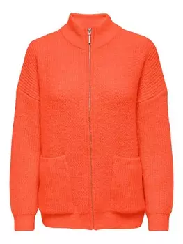 Вязаный кардиган ONLY Knit Cardigan KAJA, цвет orange red