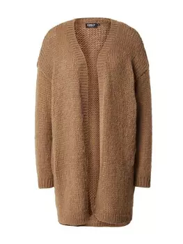Вязаный кардиган ONLY Knit Cardigan ONLAlyssa, светло-коричневый