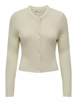 Вязаный кардиган ONLY Knit Cardigan ONLKATIA, серый