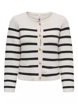 Вязаный кардиган ONLY Knit Cardigan ONLLaura, белый