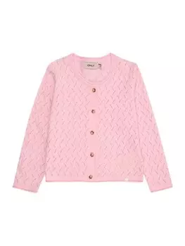 Вязаный кардиган Only Mini, розовый