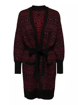 Вязаный кардиган ONLY ONLSIGRUN, цвет Wine red