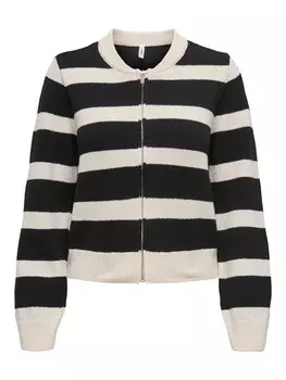 Вязаный кардиган ONLY ONLThora, цвет Kitt/Black