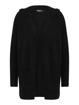 Вязаный кардиган Only Petite ONLLESLY, черный