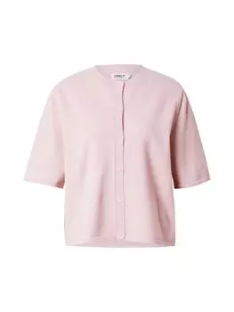 Вязаный кардиган ONLY TILDA, розовый