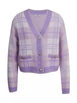 Вязаный кардиган Orsay, цвет Purple/Light Purple