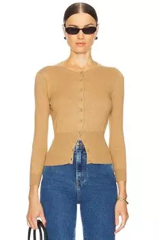 Вязаный кардиган от марианны марадоны L'Academie, бежевый