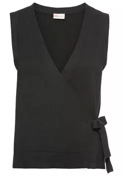 Вязаный кардиган OTTO products Knit Cardigan, черный