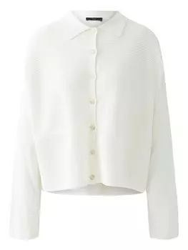Вязаный кардиган OUI, белый