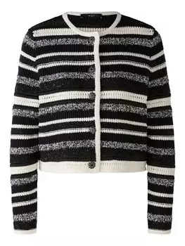 Вязаный кардиган OUI, черный