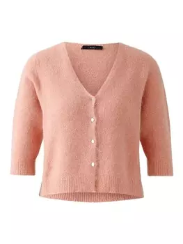 Вязаный кардиган OUI, коралловый