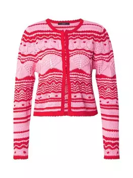 Вязаный кардиган OUI, розовый
