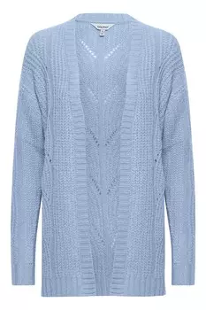 Вязаный кардиган Oxmo Knit Cardigan Cle, небесно-синий