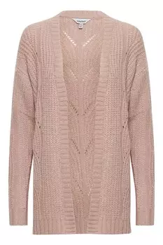 Вязаный кардиган Oxmo Knit Cardigan Cle, розовый