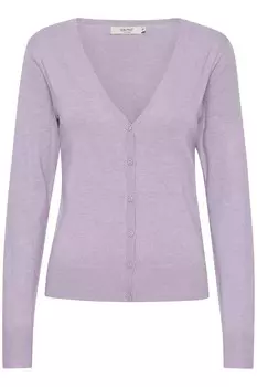 Вязаный кардиган Oxmo Oxhelene, розовый