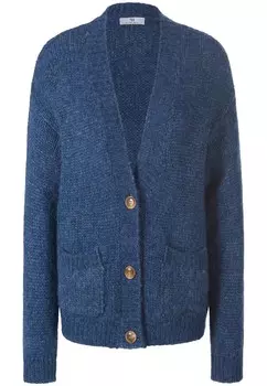 Вязаный кардиган Peter Hahn, индиго