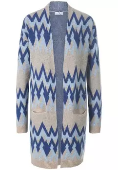 Вязаный кардиган Peter Hahn, синий