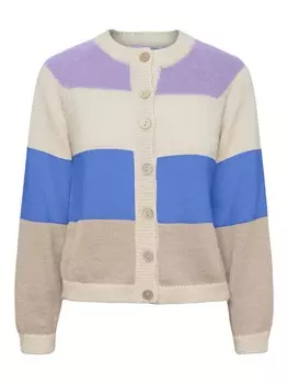 Вязаный кардиган Pieces JYMMA, кремовый