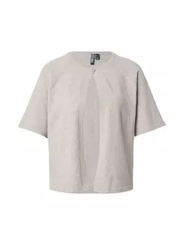 Вязаный кардиган PIECES PCBree, пятнистый серый