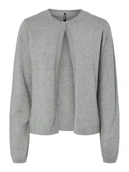 Вязаный кардиган PIECES PCDima, серый