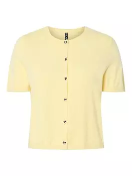 Вязаный кардиган PIECES PCOrina, цвет Light yellow