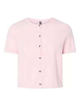 Вязаный кардиган PIECES PCOrina, светло-розовый