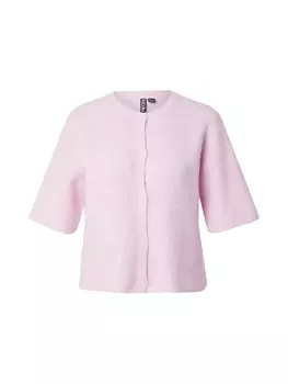 Вязаный кардиган PIECES, розовый