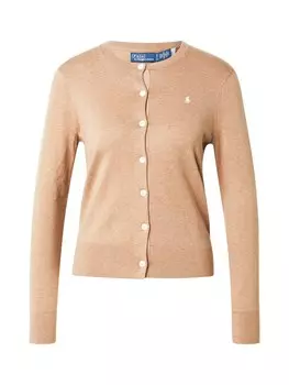 Вязаный кардиган Polo Ralph Lauren, кэмел