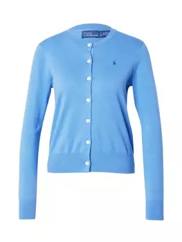 Вязаный кардиган Polo Ralph Lauren Knit Cardigan, светло-синий