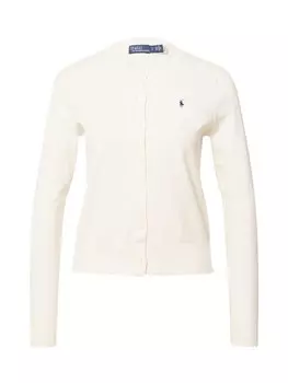 Вязаный кардиган Polo Ralph Lauren Knit Cardigan, кремовый