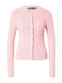Вязаный кардиган Polo Ralph Lauren Knit Cardigan, розовый