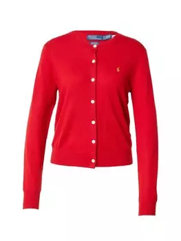Вязаный кардиган Polo Ralph Lauren Knit Cardigan, красный