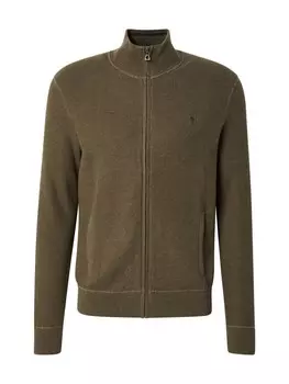 Вязаный кардиган Polo Ralph Lauren Knit Cardigan, оливковый