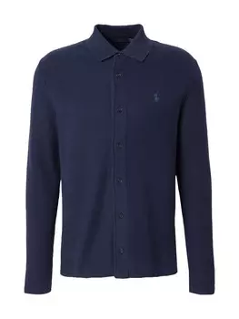 Вязаный кардиган Polo Ralph Lauren Knit Cardigan, темно-синий
