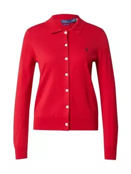 Вязаный кардиган Polo Ralph Lauren, красный