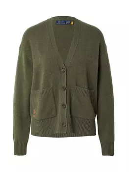 Вязаный кардиган Polo Ralph Lauren, оливковый