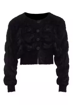 Вязаный кардиган Poomi, черный