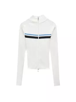 Вязаный кардиган Pull&Bear, экрю