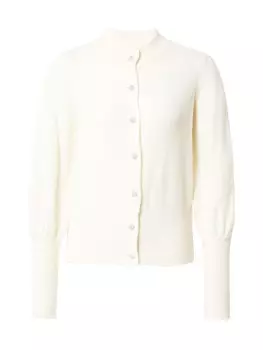 Вязаный кардиган PULZ Jeans Knit Cardigan Astrid, кремовый