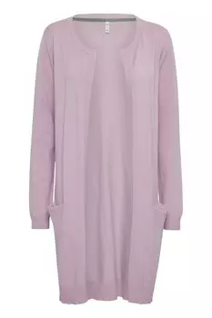 Вязаный кардиган Pulz Jeans Sara, лаванда