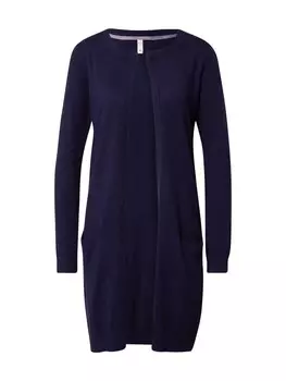 Вязаный кардиган Pulz Jeans Sara, темно-синий