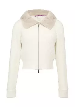 Вязаный кардиган QS, бежевый