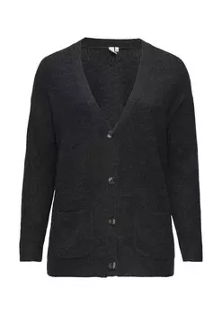 Вязаный кардиган QS, черный