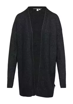 Вязаный кардиган QS, черный