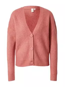 Вязаный кардиган Qs, цвет Salmon
