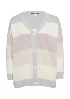 Вязаный кардиган QS, дымно-синий